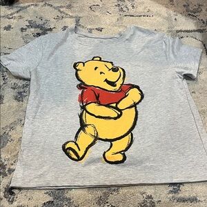 Gray Winnie the Pooh Shirt